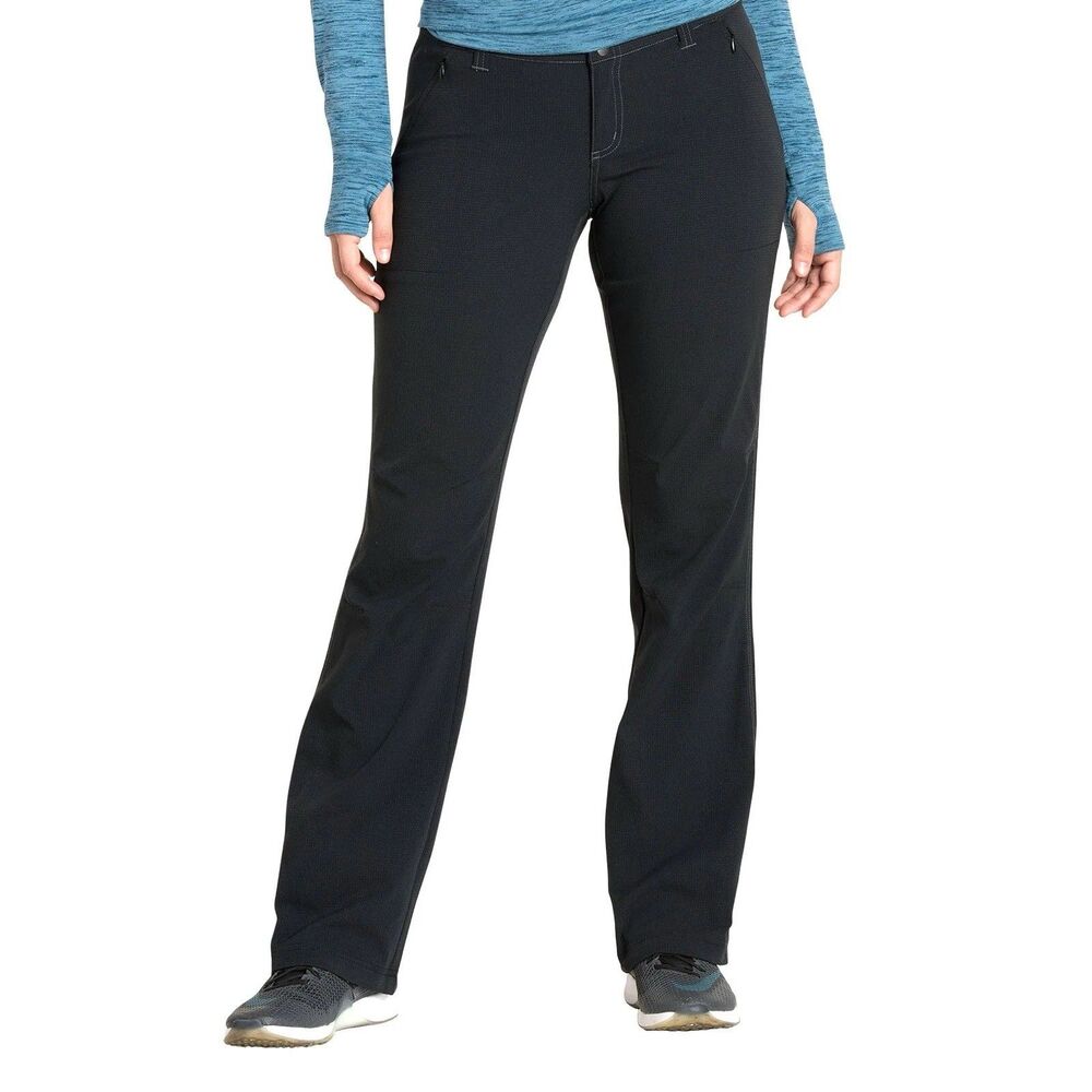 KUHL Women’s Black Strattus Pants Stretch Size 2 Reg